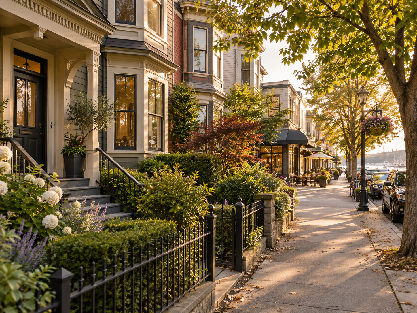 KI-generierte Wohninspiration: Town & City Living
